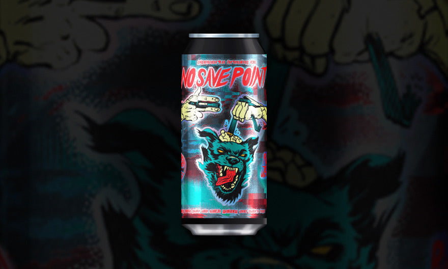 NO SAVE POINT HAZY IPA WITH PIPEWORKS