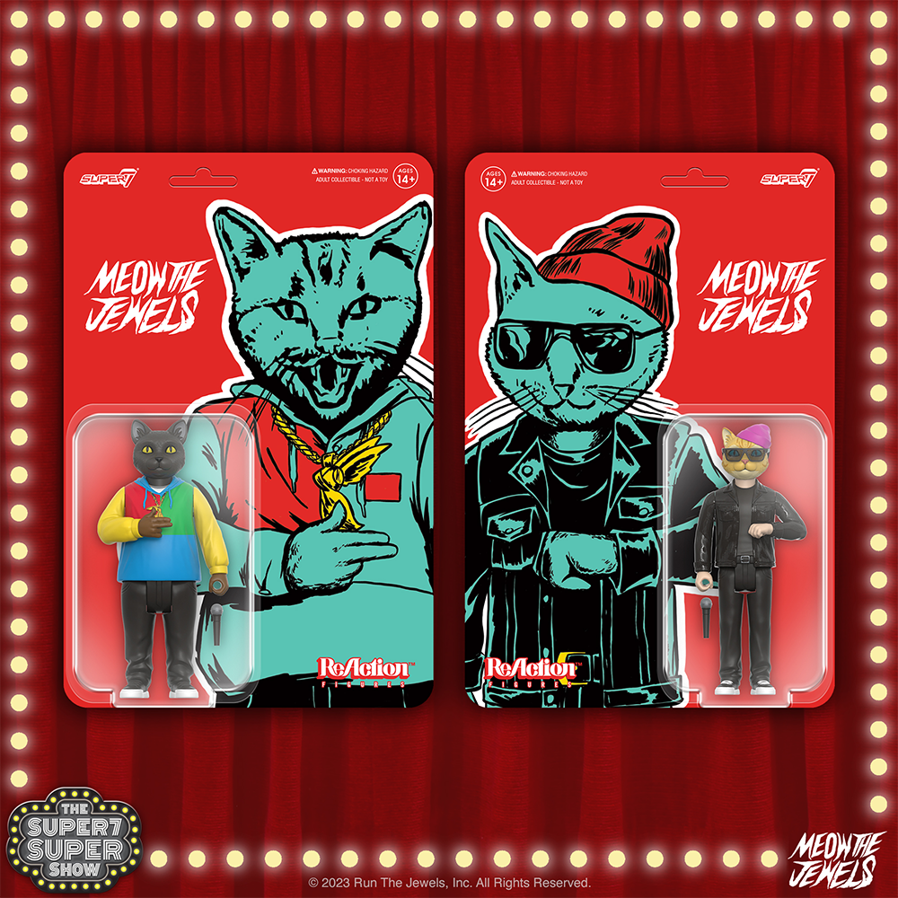 Meow the Jewels Killer Mike and El-P - ReAction Wave 3 Set