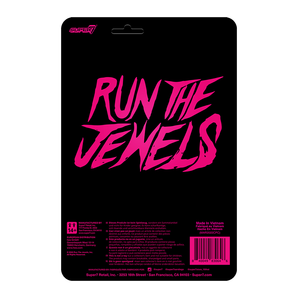 Run the Jewels ReAction Figures - Dangerous Killer Mike and El-P (Set)